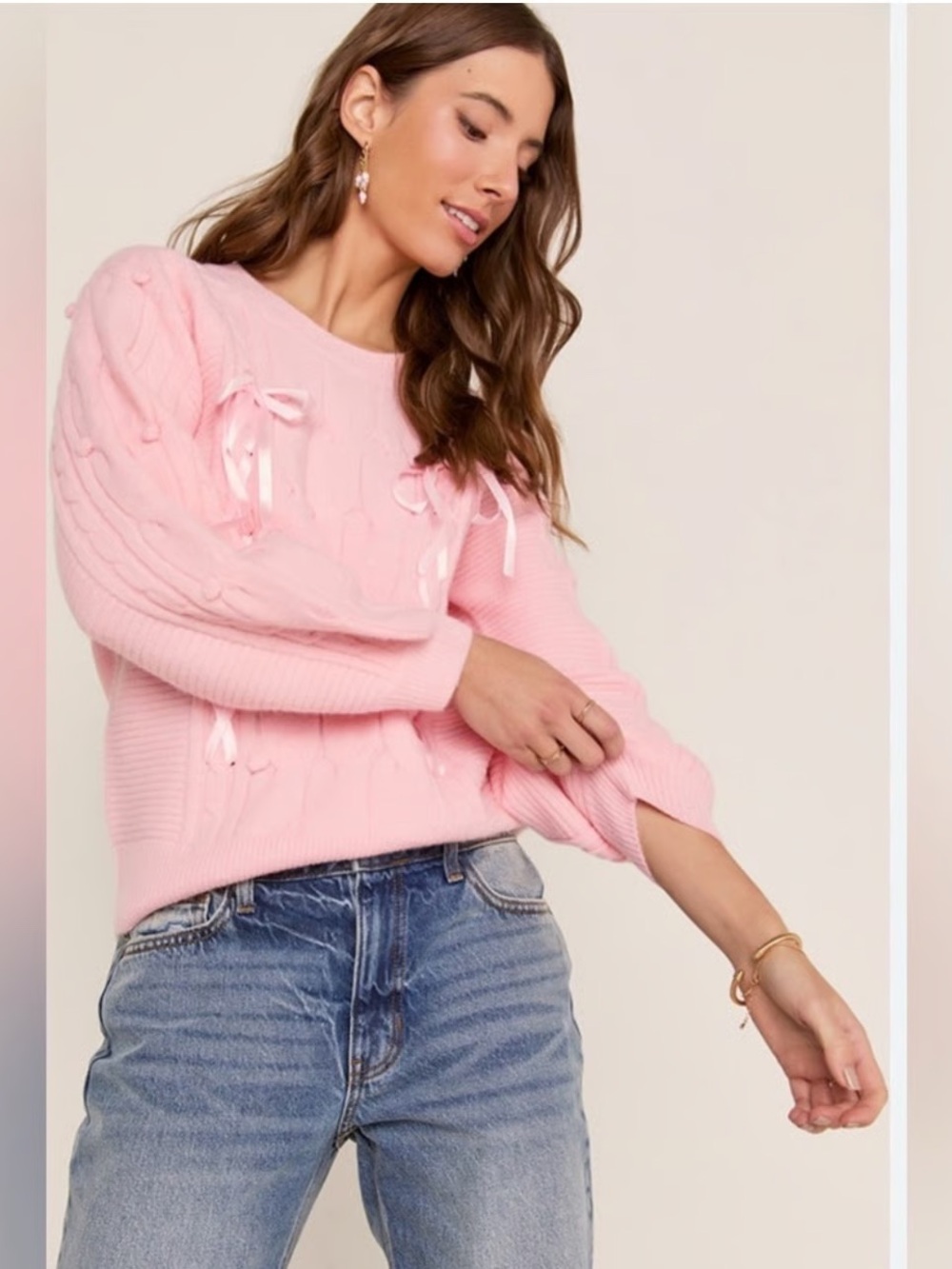 Francesca’s sweater.